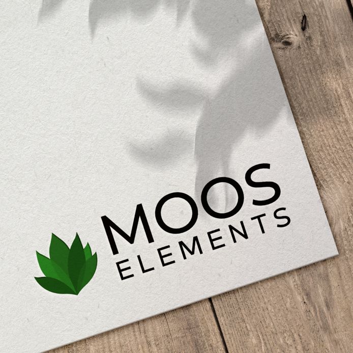 LOGODESIGN FÜR MOOS ELEMENTS